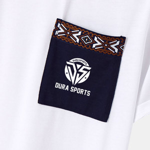 เสื้อยืดผู้ชายผ้าฝ้าย 100% สวมใส่สบาย พิมพ์โลโก้ตามสั่ง ดีไซน์โดดเด่น ทรงหลวม ออกแบบเองได้ - Product Image 3