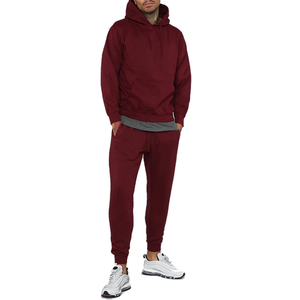 Oversized Men's Baggy Tracksuit 2-Piece Set Hoodie and Sweatpants for Winter Adults Size Manufacturer Custom 500 GSM - Product Image 5