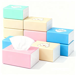 Caja de pañuelos faciales OEM, precio de fábrica, pañuelos desechables suaves, suministro a granel para hoteles, oficinas y limpieza del hogar - Product Image 5