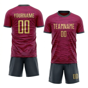 Tenues de football personnalisées à séchage rapide, avec logo personnalisé, nom de l'équipe, numéro du joueur, uniformes de club, vente en gros - Product Image 5