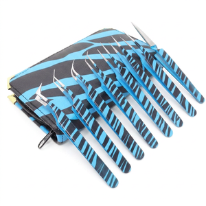 Pinzas TEEJAY de fibra nano para extensiones de pestañas, color rojo, más vendidas, envío gratis, personalización de logotipo gratuita - Product Image 5