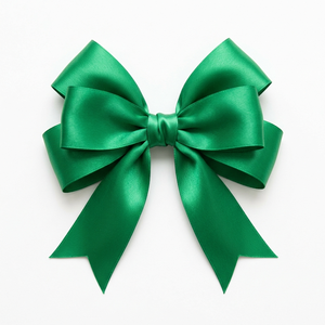 Ruban de satin vert simple face de 25 mm en gros pour bouquets, couronnes, emballage cadeau, nœuds de chaise, couture, nœuds pour cheveux, décoration d'événements - Product Image 3