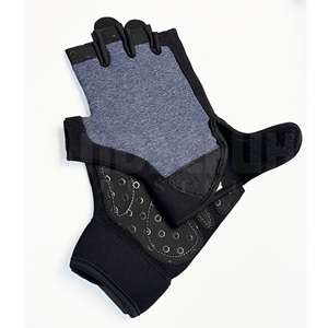 Gants de musculation professionnels gris et noirs avec rembourrage amélioré de la paume |   Poignée antidérapante de qualité supérieure pour un équipement de musculation ultime - Product Image 6