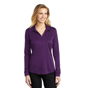Nouveau modèle 2026 – Polo femme violet à manches longues grande taille – Vente en gros – Haute qualité - Product Image 1