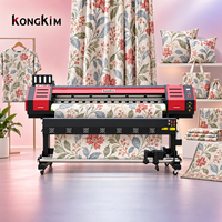 Imprimante numérique à sublimation thermique Kongkim 1,6 m 1,8 m pour l'impression sur papier transfert, rideaux, couvertures, coussins et tissus
