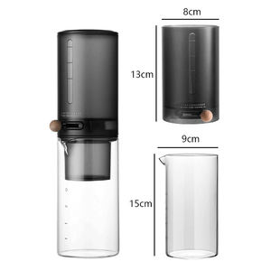 Tour de préparation de café à froid, cafetière à glace à dégoulinement lent avec valve réglable pour la maison et les cafés - Product Image 6