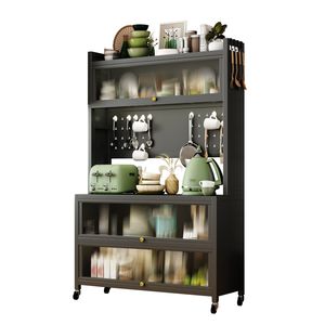 <b>Metal</b> Storage <b>Shelves</b> for Kitchen Islands & Carts - Product Image 5