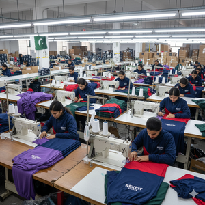 Ensemble de survêtement de sport réfléchissant pour homme Rexfit Sports Bulk Supply, coupe-vent court, vente en gros - Product Image 6