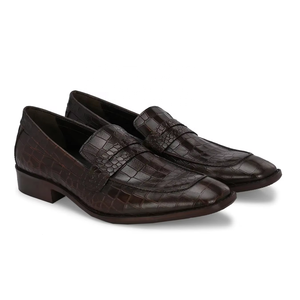 Genuine Leather Printed <b>Monk</b> Strap Wedding Moccasin <b>Shoe</b> <b>for</b> <b>Men</b> Slip-On Comfort Dress <b>Shoes</b> Formal & Casual Wear - Product Image 1