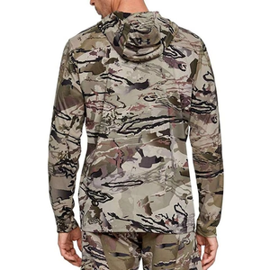 Custom Camo Hunting Base Layer <b>Men's</b> <b>Thermal</b> Long Sleeve 1/4 Zip Hunting Base Layer Outdoor Performance Apparel High Quality - Product Image 5