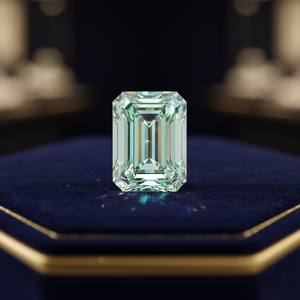 Diamant émeraude de 7,01 carats certifié IGI, SI1, nouveau diamant cultivé en laboratoire, non monté - Product Image 3