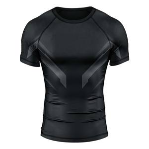 Rashguards en gros : Rashguards de combat MMA élégants, personnalisables, vierges, de haute qualité, à manches longues pour hommes - Product Image 4
