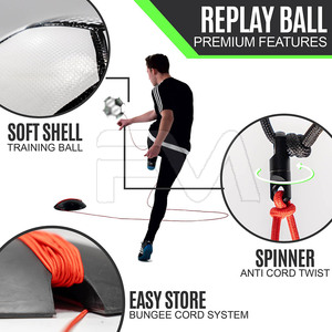 Balón de Fútbol de Cuerda de Color Sólido Hecho en Pakistán, Servicio OEM, Bajo MOQ - Product Image 4