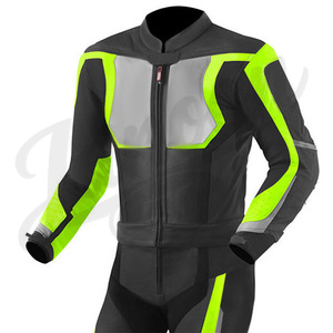 Trajes de Motocicleta de Alta Calidad, Equipo de Carreras de Motocicleta de Cuero para Pilotos, Ropa de Cuero Profesional para Motociclistas - Product Image 3