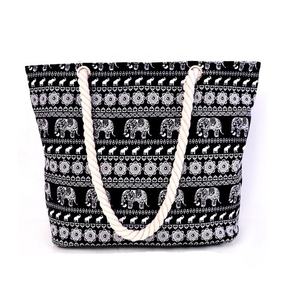 2025 tendance économique gamme longue poignée dames fourre-tout coton toile sac sérigraphié taille personnalisée plage sac à provisions avec logo - Product Image 5