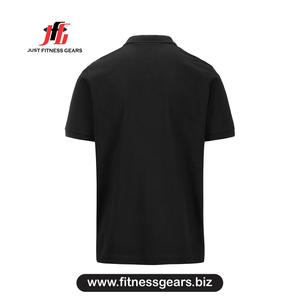 เสื้อโปโลแขนสั้นผู้ชาย ผ้าฝ้ายอ๊อกซ์ฟอร์ด ระบายอากาศได้ดี ทรงลำลอง สีพื้น ความยาวปกติ - Product Image 2