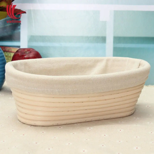 Panier de levage en rotin écologique haut de gamme pour pain au levain, fait main, avec doublure, personnalisable, fournisseur de haute qualité - Product Image 4