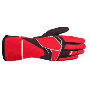 Guantes de Carreras Unisex de Dedo Completo, Rojos y Negros, Compatibles con Pantalla Táctil, Antideslizantes, Recubiertos de PU, para Karting - Product Image 4