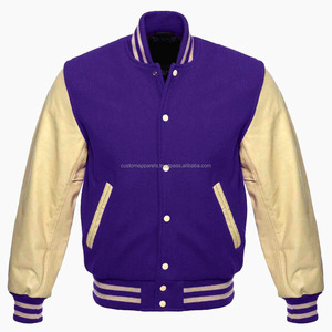 Custom Chenille Patch Varsity <b>Jacket</b> for <b>Men</b> with Vintage Streetwear Design and Wholesale Branding Options - Product Image 1