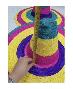 Custom Mexican Sombrero <b>Hat</b> for Beach Party Festival and Decoration - Product Image 1