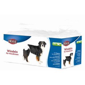 12 Pañales Ultra Absorbentes para Perros Talla M - Product Image 1