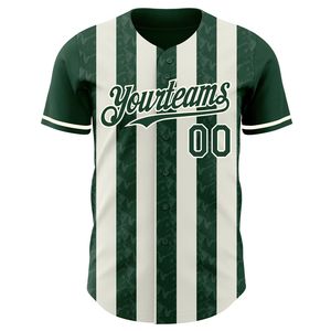 Custom Team Baseball Jersey Unisex Short Sleeve Printed Breathable 100% Polyester Athletic Wear for All Seasons - Product Image 2