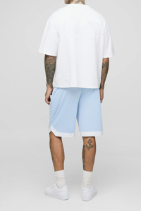 Custom Made Men's Autumn Casual Acid Wash Leopard Print Two-Piece 100% Bamboo Fiber Fleece 220g Quick Dry Jogging Suit <b>Set</b> - Product Image 5