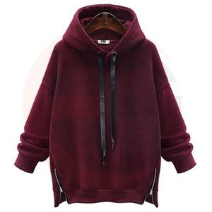 Unique Design Pullover Oversize Plain Dyed Different Color Hoodie Long-Sleeved <b>Woman</b> <b>Hoodies</b> for Sale - Product Image 1