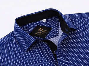 Camiseta de Manga Corta Casual para Hombre, Marca AMY, 100% Algodón, Corte Regular, Lisa, con Logotipo Personalizado al por Mayor - Product Image 3
