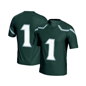 Streetwear Football Sports Jersey Custom Design Sublimated <b>Mesh</b> American Football V-neck Short Sleeve <b>Plus</b> <b>Size</b> 100% Polyester - Product Image 5