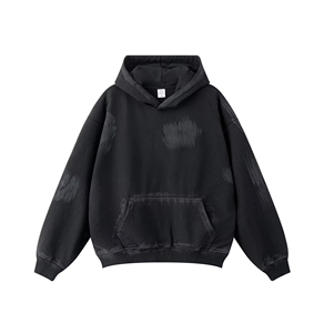 Best Selling Acid Wash Hoodie for Men Custom <b>Designed</b> Professional Manufacturer for Winter Low Price - Product Image 2