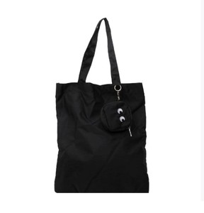 Bolso tote estilo K con un diseño único de monstruo, bolsa de almacenamiento plegable, moderna y sencilla, bolso de hombro bordado y colorido. - Product Image 3