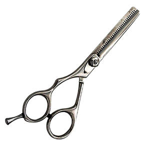 Professional Thinning <b>Scissors</b> Stainless Steel 440C 30 Teeth Blunt Tip Long Handle <b>left</b> <b>Handed</b> Hair Salon Use - Product Image 3