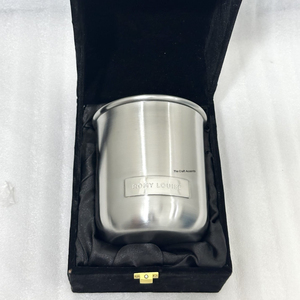 Stainless Steel Metal <b>Candle</b> Jar With Custom Logo Seamless Silver Finish Heat-Resistant <b>Candle</b> Vessel For Private Label Soy Wax - Product Image 1