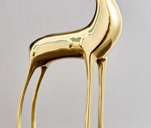 Adornos de Cobre Puro con Diseño Artístico Decorativo de Ciervo, Elegantes Adornos de Latón para Decoración del Hogar, Bodas, Dormitorios, Oficinas, Idea de Regalo, Venta al Por Mayor - Product Image 3