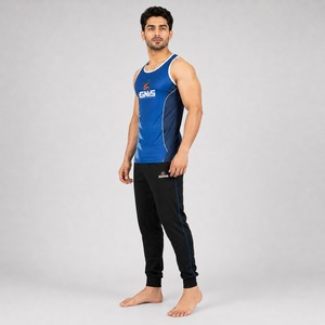 Camiseta sin mangas informal para hombre, modelo 2026, OEM, que ofrece comodidad transpirable, textura suave y calidad duradera para el uso diario en verano. - Product Image 6