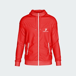 Veste de sport à séchage rapide pour homme, idéale pour l'entraînement en extérieur, la course à pied, veste de safari personnalisée, imperméable, respirante, avec fermeture éclair - Product Image 1