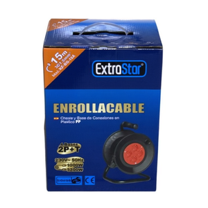 Enrouleur de câble de 15 m avec 4 bases de support, gestion des câbles et accessoires - Product Image 2
