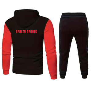 Conjunto Deportivo Personalizado al por Mayor: Pantalones y Sudadera con Capucha, Primavera, Tejido Grueso, 100% Algodón, Antibacteriano, Unisex, Diseño 2 en 1 - Product Image 3