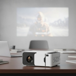 Sudex T5 Android 13 Smart Mini Projector 4K Portable Dual WiFi LCD Home Theater Projector Movie Streaming - Product Image 4