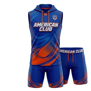Uniforme Deportivo de Fútbol Americano 7v7, Sin Costuras, Resistente a Olores, Tejido Elástico que Absorbe el Sudor, Ajuste para Todo Clima, Personalizable - Product Image 1