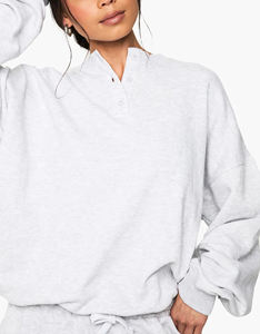 High Quality Oversized Drop Shoulder Women 2 Piece <b>Set</b> 100% Cotton Solid Embroidered Breathable Short <b>Set</b> High Street Style <b>sets</b> - Product Image 2