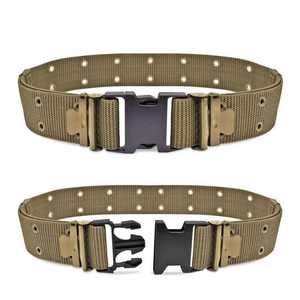 Men Nylon <b>Security</b> Utility Tactical Clip Canvas Polyester Oxford Fabric Belt Set Duty Personal <b>Equipment</b> for Men - Product Image 1