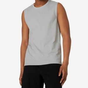 Débardeur Homme en Coton Tricoté de Haute Qualité, Lourd, Respirant, Broderie 3D Personnalisée, Style Stringer Décontracté pour la Gym - Product Image 5