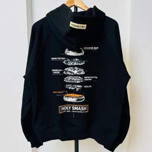 Sudaderas con capucha de invierno oversize de corte cuadrado con cremallera de cuarto, 100% algodón, con bordado personalizado efecto desgastado y lavado a la piedra, diseño de moda streetwear, fabricadas por ZEYN - Product Image 4