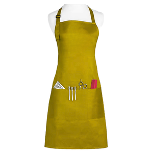 Polyester <b>Bib</b> <b>Apron</b> Wholesale Custom Logo Adjustable Sleeveless Hair Nail Catering Supermarket Retail OEM - Product Image 4