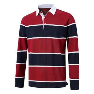 Camiseta de rugby para hombre de talla grande, diseño personalizado, alta calidad, con impresión completa por sublimación, 100% algodón, en oferta. - Product Image 3