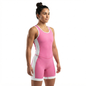 Women's Wrestling Training Wear Jersey Premium Women's Wrestling Jersey OEM Women's Wrestling Jersey with Custom Logo - Product Image 1