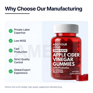 Fabricant de Compléments Alimentaires en Gros, Fournisseur OEM ODM de Gummies au Vinaigre de Cidre de Pomme, Marque Privée - Product Image 3