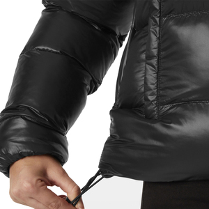 Women's Shiny Short Winter Down <b>Jacket</b> Fashion Hooded <b>Cropped</b> <b>Puffer</b> <b>Jacket</b> Warm Thicken Padded Coats with Pocket - Product Image 3